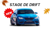 Stages de drift sur piste arrose